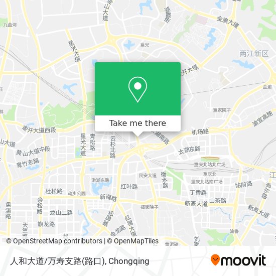 人和大道/万寿支路(路口) map