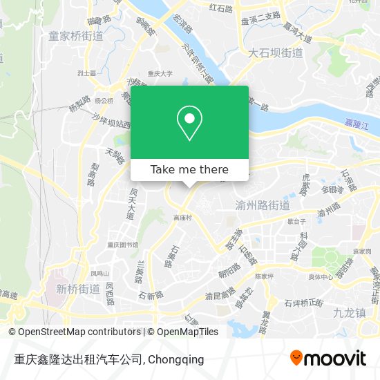 重庆鑫隆达出租汽车公司 map