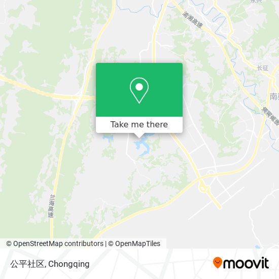 公平社区 map