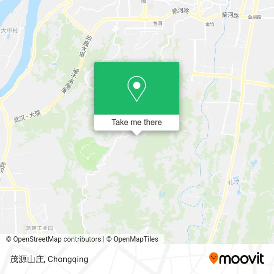 茂源山庄 map