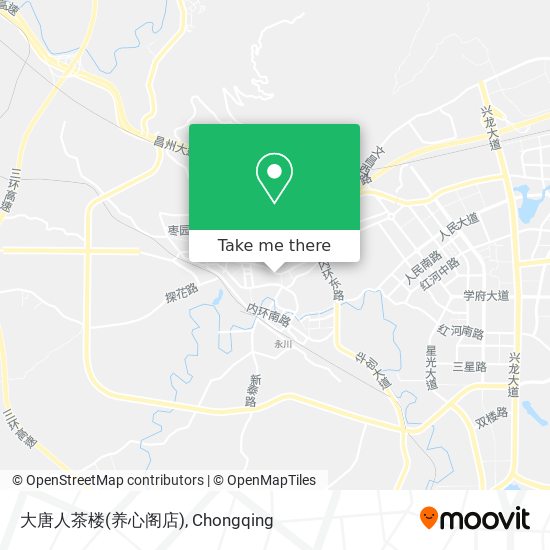 大唐人茶楼(养心阁店) map