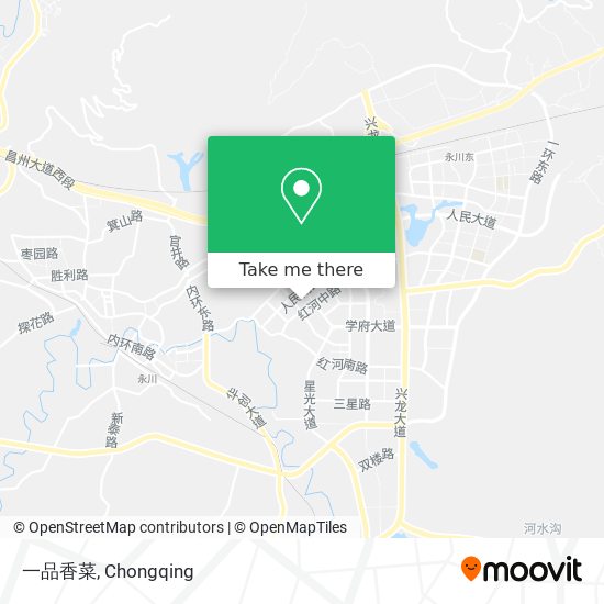 一品香菜 map
