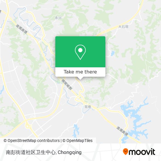 南彭街道社区卫生中心 map