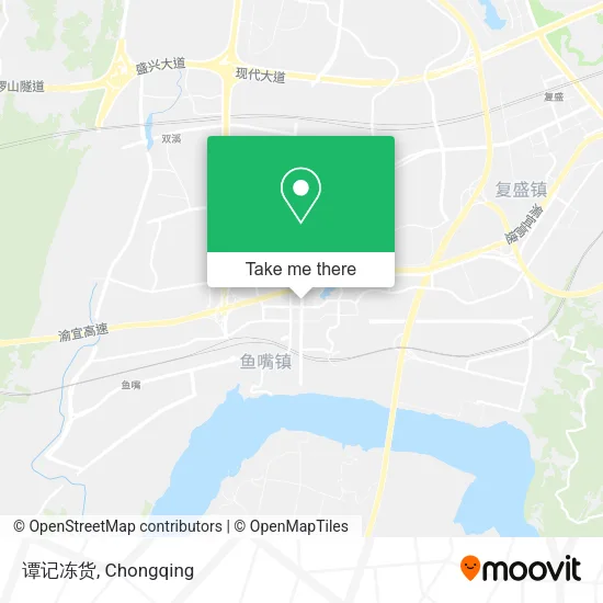 谭记冻货 map