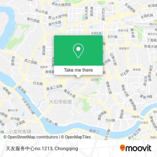 天友服务中心no.1213 map