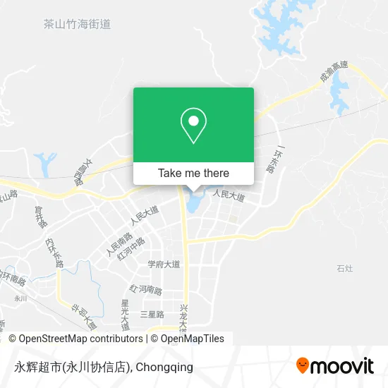 永辉超市(永川协信店) map