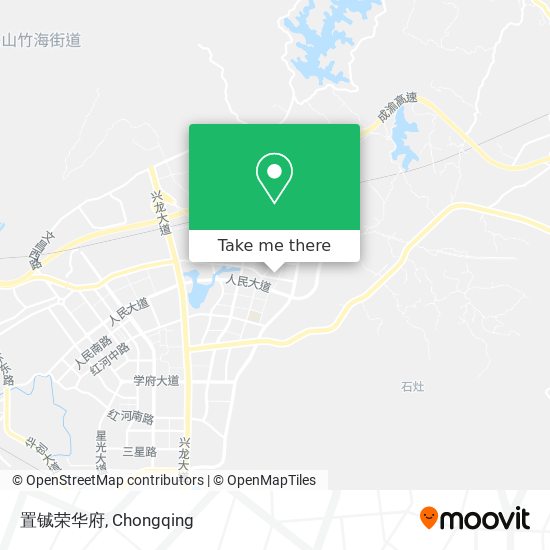 置铖荣华府 map