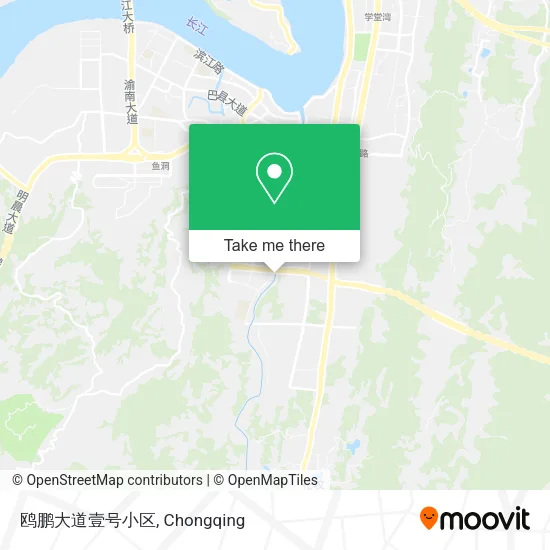 鸥鹏大道壹号小区 map