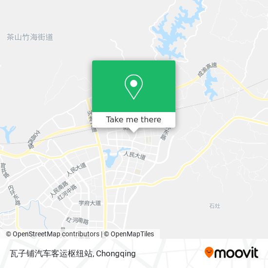 瓦子铺汽车客运枢纽站 map