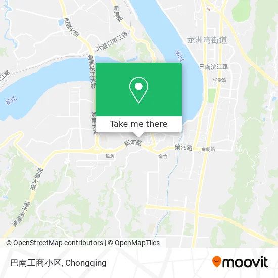 巴南工商小区 map