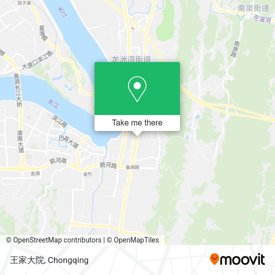 王家大院 map