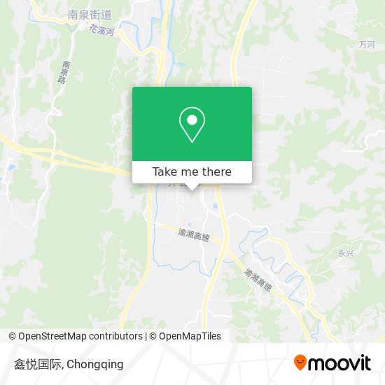 鑫悦国际 map