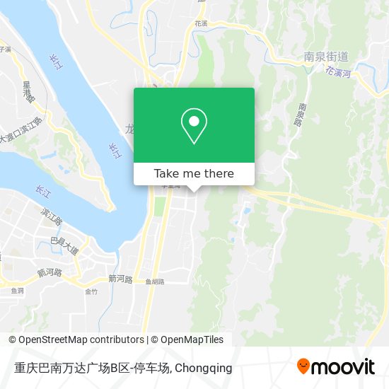 重庆巴南万达广场B区-停车场 map