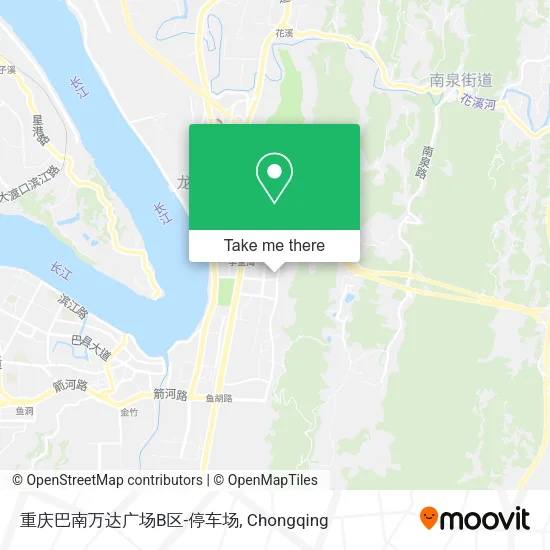 重庆巴南万达广场B区-停车场 map