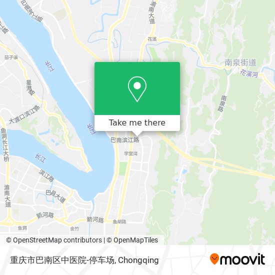 重庆市巴南区中医院-停车场 map