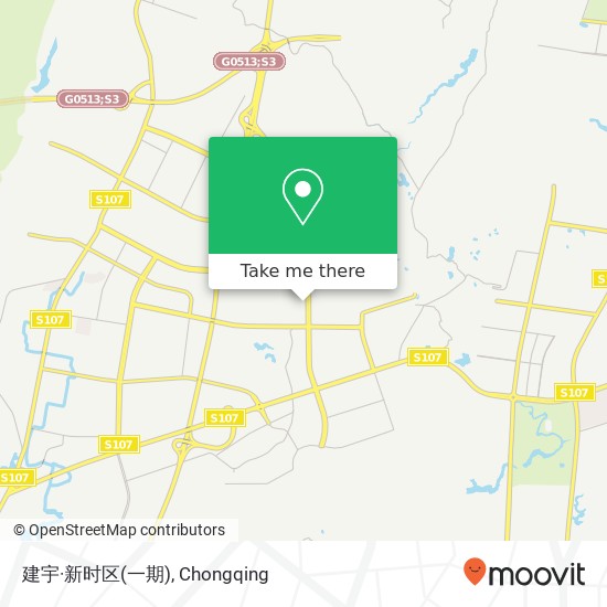 建宇·新时区(一期) map