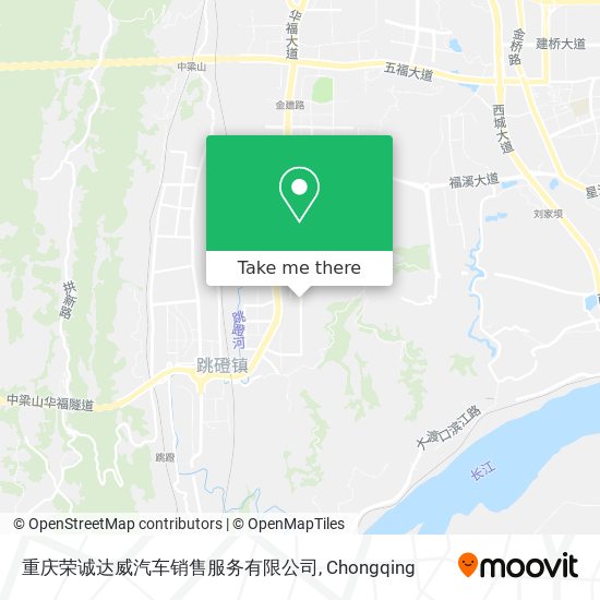 重庆荣诚达威汽车销售服务有限公司 map