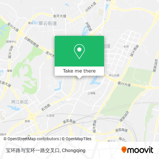 宝环路与宝环一路交叉口 map