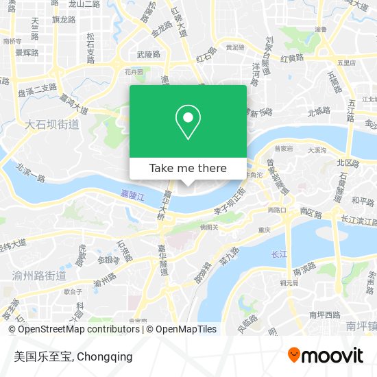 美国乐至宝 map