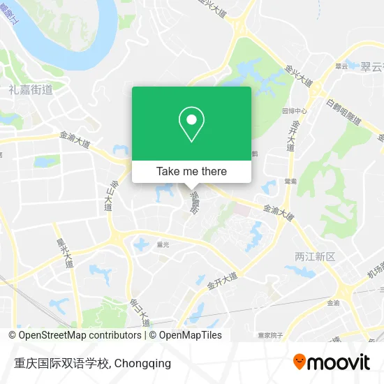 重庆国际双语学校 map