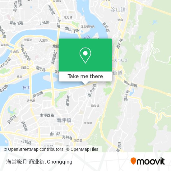 海棠晓月-商业街 map