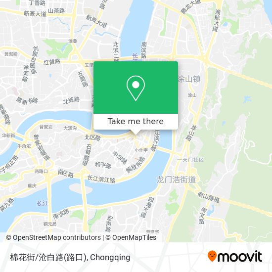 棉花街/沧白路(路口) map