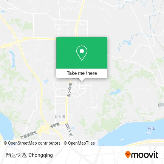 韵达快递 map