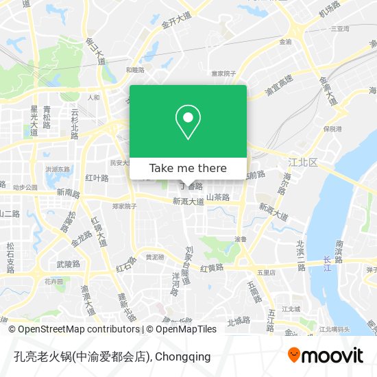 孔亮老火锅(中渝爱都会店) map