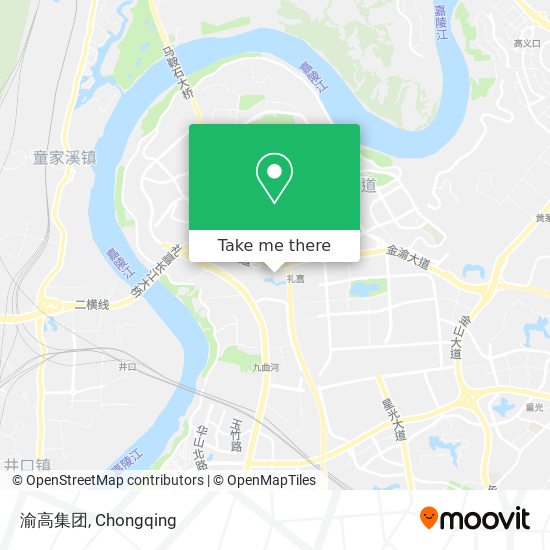 渝高集团 map