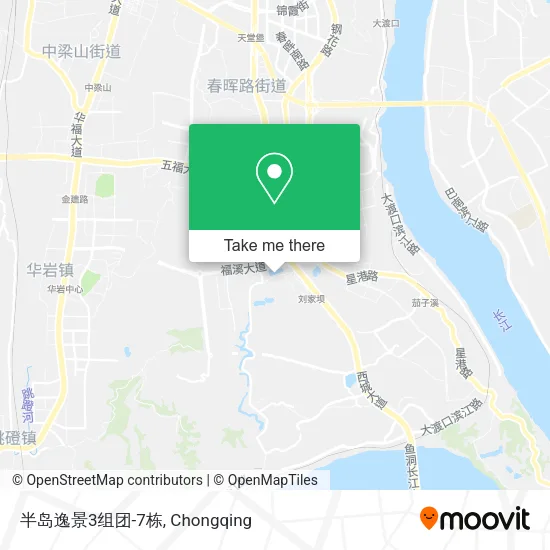 半岛逸景3组团-7栋 map