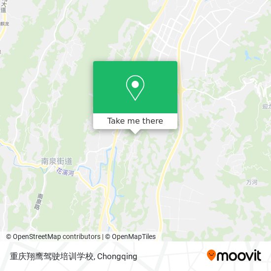 重庆翔鹰驾驶培训学校 map