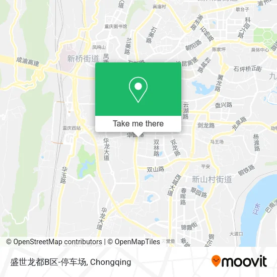 盛世龙都B区-停车场 map