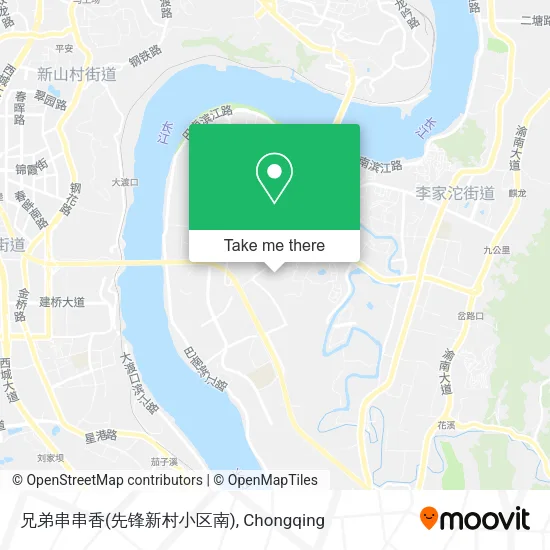 兄弟串串香(先锋新村小区南) map