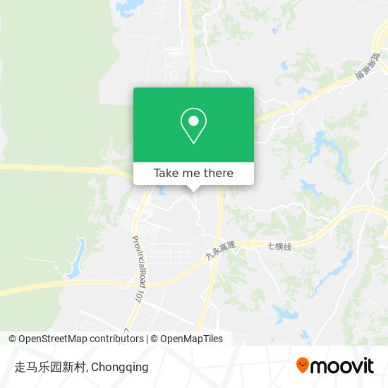 走马乐园新村 map