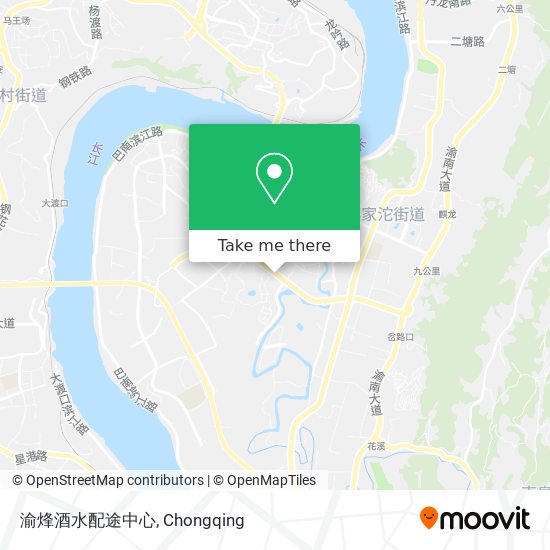 渝烽酒水配途中心 map