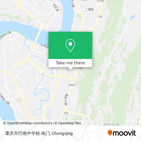 重庆市巴南中学校-南门 map
