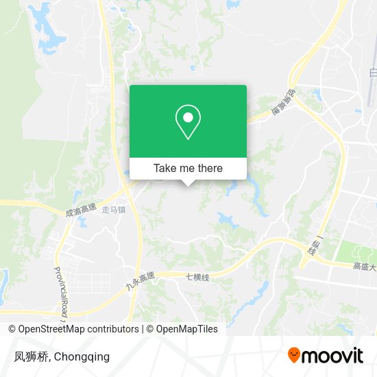 凤狮桥 map