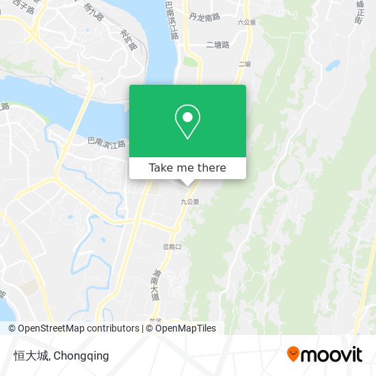 恒大城 map
