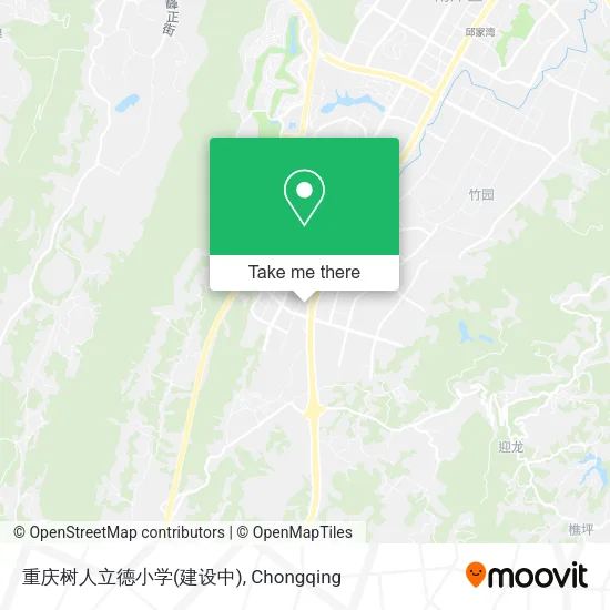重庆树人立德小学(建设中) map