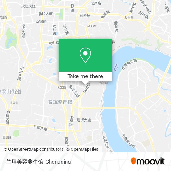 兰琪美容养生馆 map