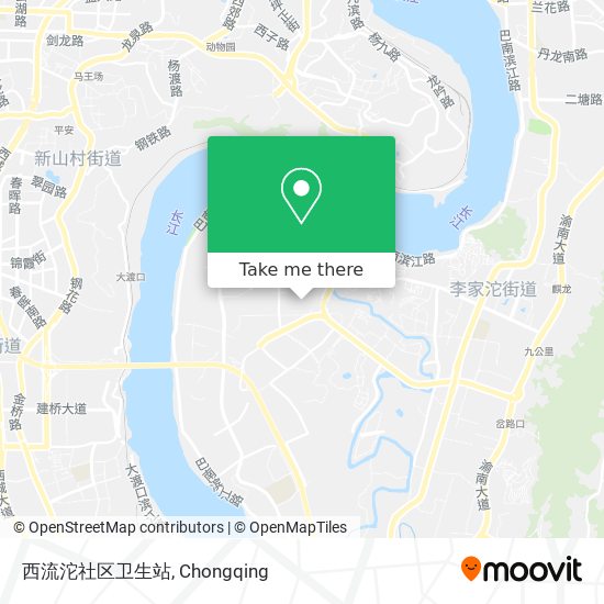 西流沱社区卫生站 map