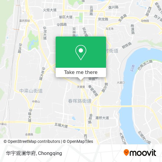 华宇观澜华府 map