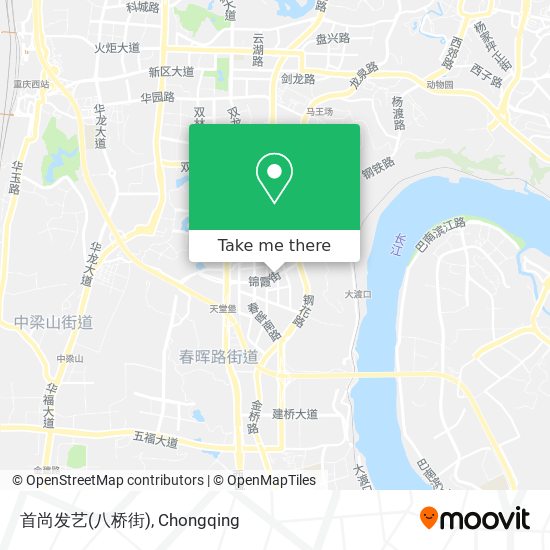 首尚发艺(八桥街) map