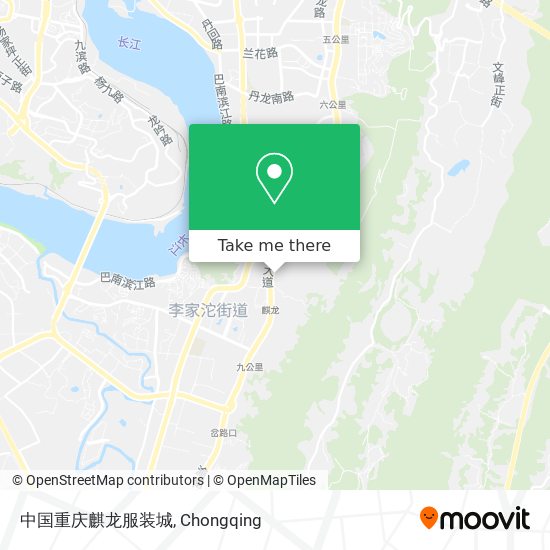 中国重庆麒龙服装城 map