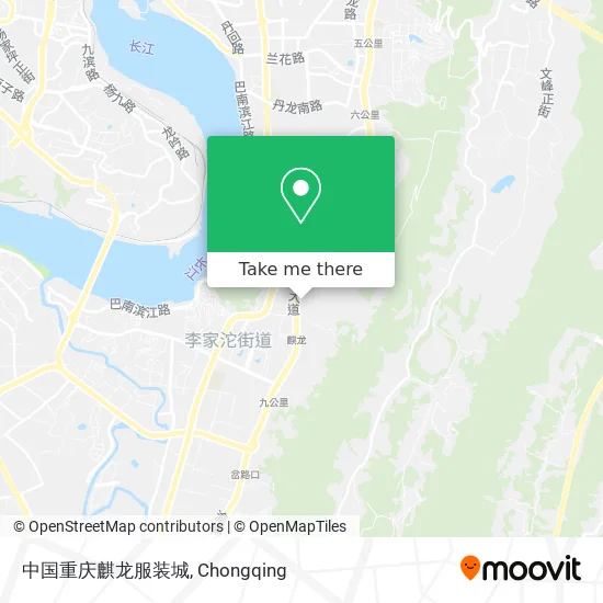 中国重庆麒龙服装城 map