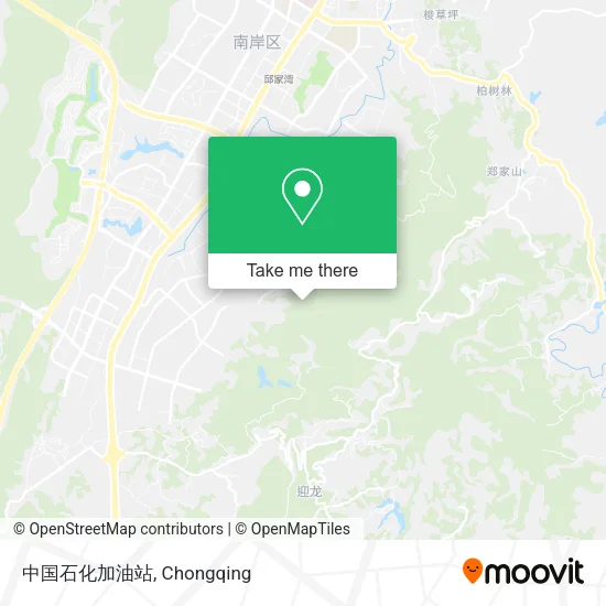 中国石化加油站 map