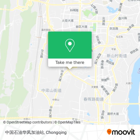 中国石油华凤加油站 map