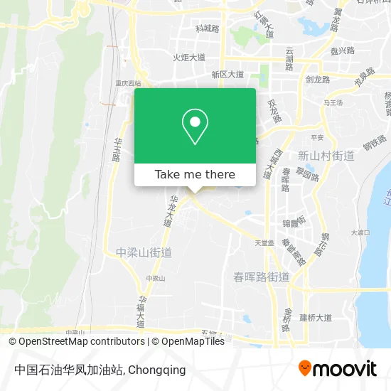 中国石油华凤加油站 map