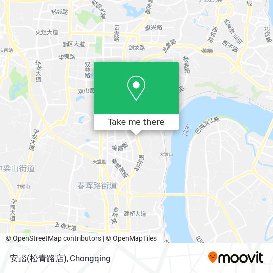 安踏(松青路店) map