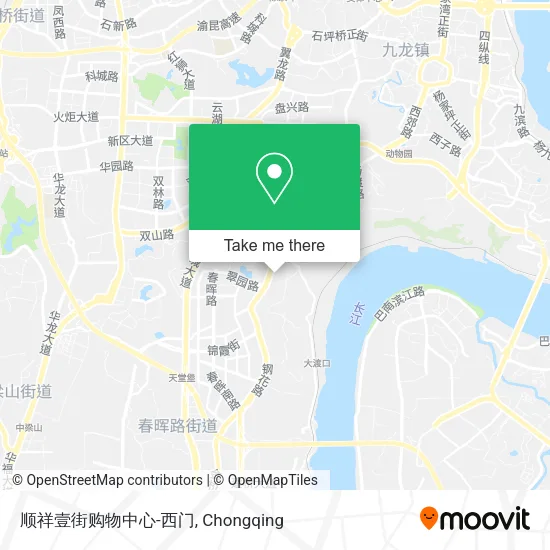 顺祥壹街购物中心-西门 map